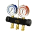 MBC CPS R-12, 22, 502 2 Valve Anodized Aluminum Manifold Gauge Set - Manifold Only