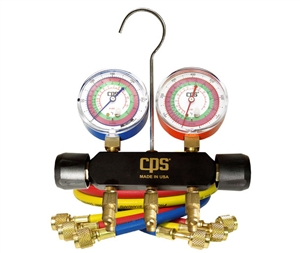 MBHP3 CPS RR-22, 404A, 410A Gauges & 3' Premium Hoses