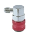 QCH90 CPS R-134a HI Side 90° Snap Coupler, 1/4" SAE Fittings