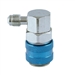 QCL90 CPS R-134a LO Side 90° Snap Coupler, 1/4" SAE Fittings