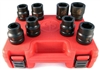 SS808 Chicago Pneumatic 1" Drive 8 Piece Impact Socket Set