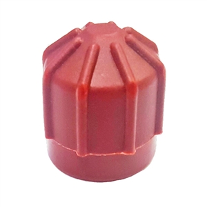 2611 FJC Inc. R134a Service Port Cap - 10mm x 1.25 - HS Red (5 Pack)