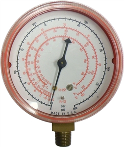 GA0500 PROMAX 500psi Gauge (Red)