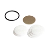 701-237-G1 Inficon Fan Filter O-Ring Kit HLD4000 Leak Detector includes 50 filters, screen and oring