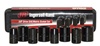 9782 Ingersoll-Rand 8 Pc. 3/8 Drive SAE / Metric Impact Socket Set