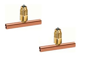 A31154 JB Industries 3/16" OD Copper Tee Access 2 Pack