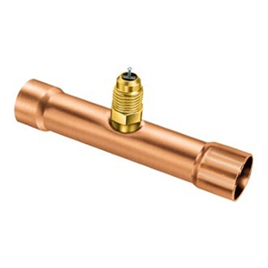 A31344 JB Industries 7/8" OD Swaged Copper Braze Tee Access - Each