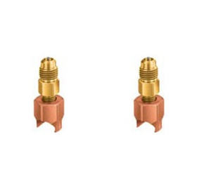 A32818 JB Industries Copper Saddle Access 1-1/8" Solder 2 Pack