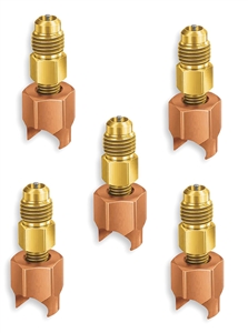 A32904 JB Industries Copper Saddle Access - 1/4" Solder 5 Pack