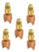 A32906 JB Industries Copper Saddle Access - 3/8" Solder 5 Pack