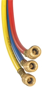 CCLS-60 JB Industries 1/4" x 60" Enviro-Safe Charging Hose Set w/Secure-Seal Fitting