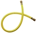 CL6-60Y JB Industries 3/8" x 60" Yellow Environmental Charging Hose without Core Depressor
