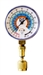 QC-G430 JB Industries 2-1/2" Compound (Low Side) Test Gauge 1/4" Female Quick Connect R22/R134A/R404A