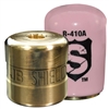 SHLD-P50 JB Industries Shield Tamper Resistant Access Valve Locking Cap R-410 Pink - 50 Pack includes Stubby Driver and Bit