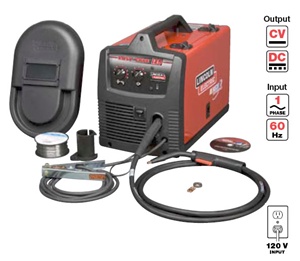 K2696-1 Lincoln Electric Easy Core 125 Wire Feed Mig Welder 125 Amp 115 Volt