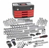 80935 KD Tools GearWrench 225 PC 1/4" 3/8" 1/2" Drive 6-12 Pt Mechanics Tool Set Multi Drive