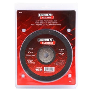 KH139 Lincoln Cut-Off Wheel 7"X1/8" Diamond Hole