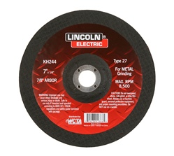 KH245 Lincoln Grinding Wheel Arbor Type 27 9"X1/4" - 7/8"