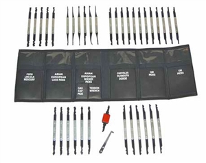 LT-620 LTI Tools 37 Pc. Grand Master Lock Pick Set