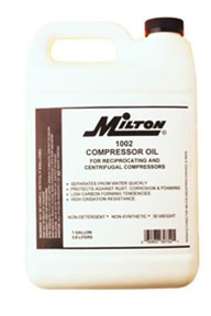 1002 Milton Industries Compressor Oil, 1-Gallon