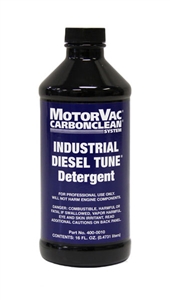 400-0010 MotorVac MV3D Fuel Detergent Use with DieselTune™ 4000 & CarbonClean® Dual or any competitive machine (12 ea 16 fl oz / 473 ml bottles)