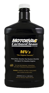 400-0126 MotorVac CarbonClean MV3 Gas / Petrol Fuel System Cleaner 32 oz bottle (Case of 4)