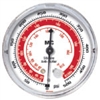 85500-M Mastercool Anti-Flutter R134A Pressure 63mm High Side Gauge (Metric)