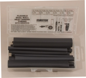 10063 Master Appliance Shrink Tubing Dual Wall MiniPak 24 Pcs