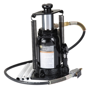 18206C Omega 20 Ton Air-Manual Bottle Jack With Return Springs