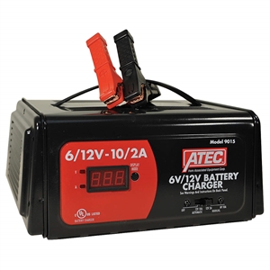 9015 ATEC Automotive Battery Charger 6/12V 10/2A Automatic (Remanufactured)