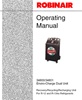 120974 Robinair Operating Manual for 34800 Recovery, Recycling, Recharging Unit 1999 Vintage