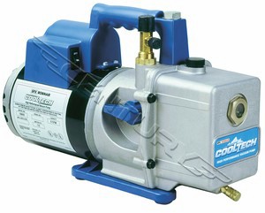 15400 Robinair CoolTech 4 CFM 2 Stage  Rotary Vane Vacuum Pump