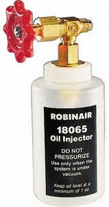 18065 Robinair Oil Injector