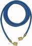 19309 Robinair 96" Blue Double Quick-Seal Enviro-Guard Hose 1/4" Flare