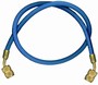 19372 Robinair 36" Blue Double Quick-Seal Enviro-Guard Tank Hose 1/4" Flare