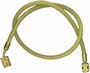 38172A Robinair 72in. Yellow Standard Hose 45 Degree Quick Seal Fitting