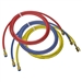 60036 Robinair 36 Set Of Three Color-Coded Enviro-Guard Hoses For R-134a