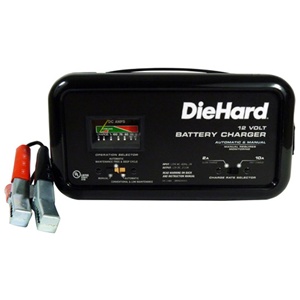 DH-10MA Schumacher Die Hard 2/10 Amp 12 Volt Automatic Portable Automotive Battery Charger