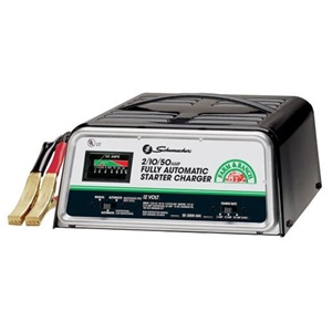 SE-3005MA Schumacher 50/10/2 Amp 12 Volt Automatic Portable Automotive Battery Charger & Starter