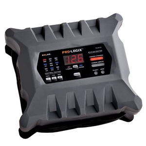 PL2410 Solar Pro-Logix Intelligent Automotive Battery Charger Maintainer 10/6/2 Amp 12/24 Volt