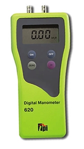 620 TPI Digital Monometer Dual Input Inh2O W/ A602 And A255