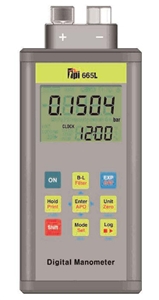 655L TPI Digital Manometer Dual Input 7 Selectable Units Of Measure 100 PSI Liquids