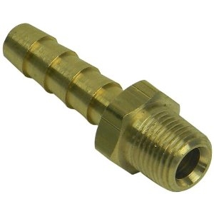 A603 TPI Brass Fitting 1/8 Npt X 1/4 Inch Barb