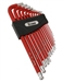 12713 Titan 13pc SAE Non Slip Extra Long Hex Key Set