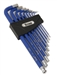 12714 Titan 9pc Metric Non Slip Extra Long Hex Key Set