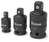 16151 Titan 3pc Pin-Free Locking Impact U-Joint Set