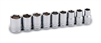 62202 Titan 9pc. 1/2in Drive Metric Standard Socket Set