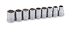 62800 Titan 9pc. 1/2in Drive Metric 12-Point Standard Socket Set