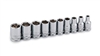 66202 Titan 10pc. Metric 1/4in Drive Standard Socket Set