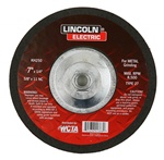 KH252 Lincoln Grinding Wheel Threaded Hub 4-1/2"X1/4" Type 27 W/- 5/8"-11